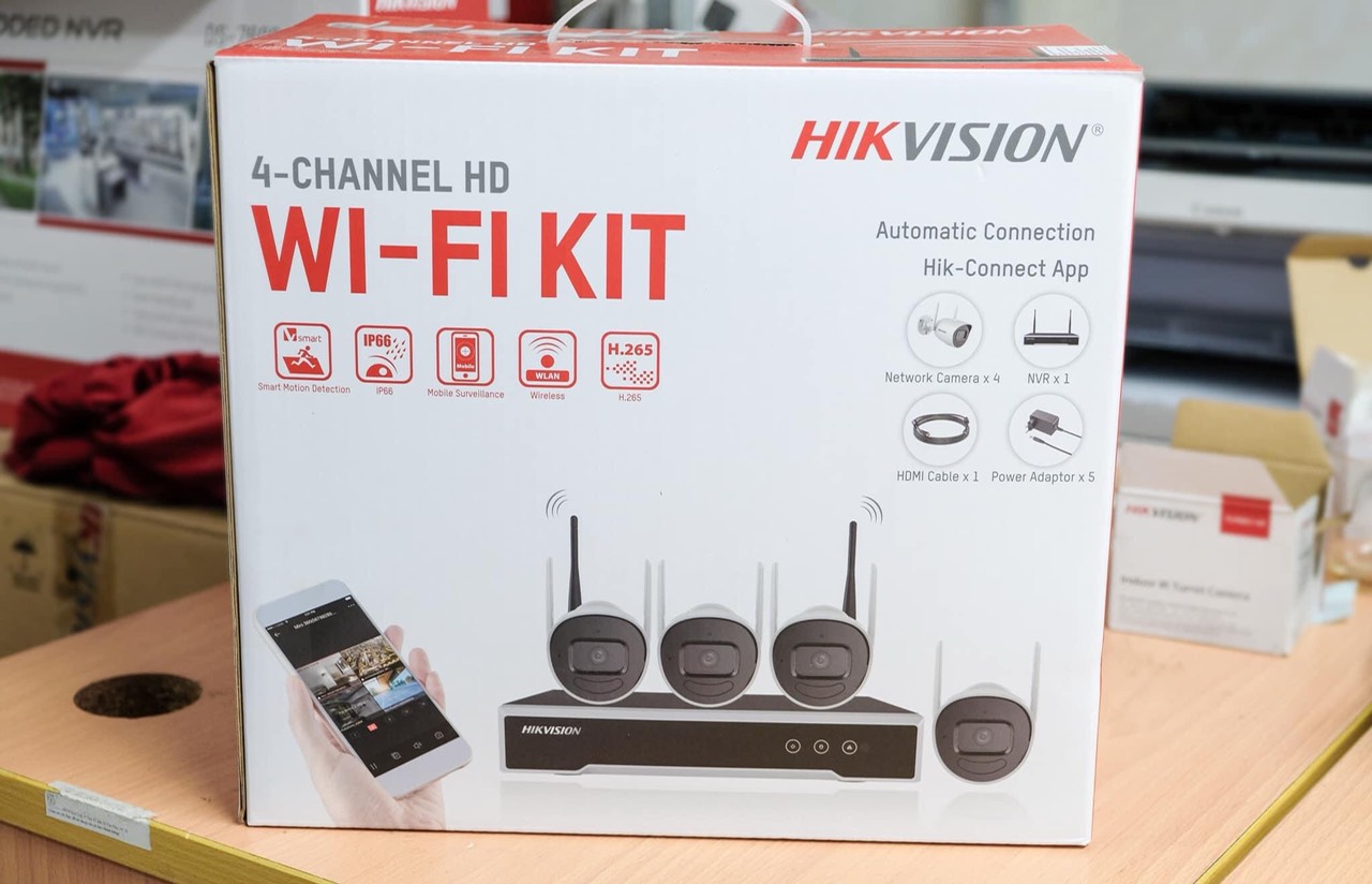 Trọn bộ camera hikvision wifi giá rẻ 